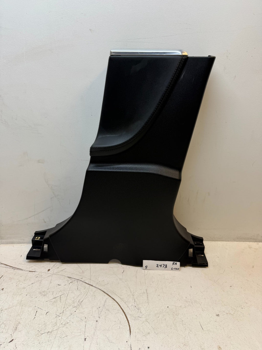 2012-20 Tesla Model S Right Side Lower Center B-Pillar Trim Panel 1008765-08-B