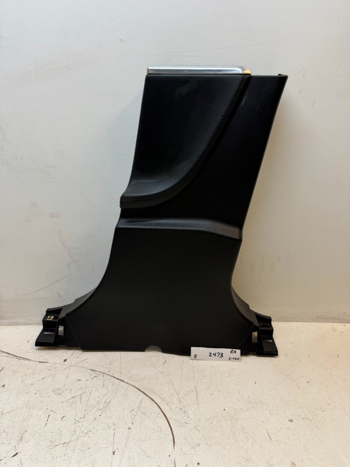 2012-20 Tesla Model S Right Side Lower Center B-Pillar Trim Panel 1008765-08-B