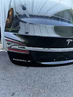 ♦️ 2016-2020 Model S Liftgate Trunk Lid Tailgate Hatch Shell Black w/ Glass