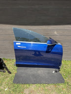 2018-2023 Tesla Model 3 Front Passenger Side Door Shell Panel Right Blue PPSB