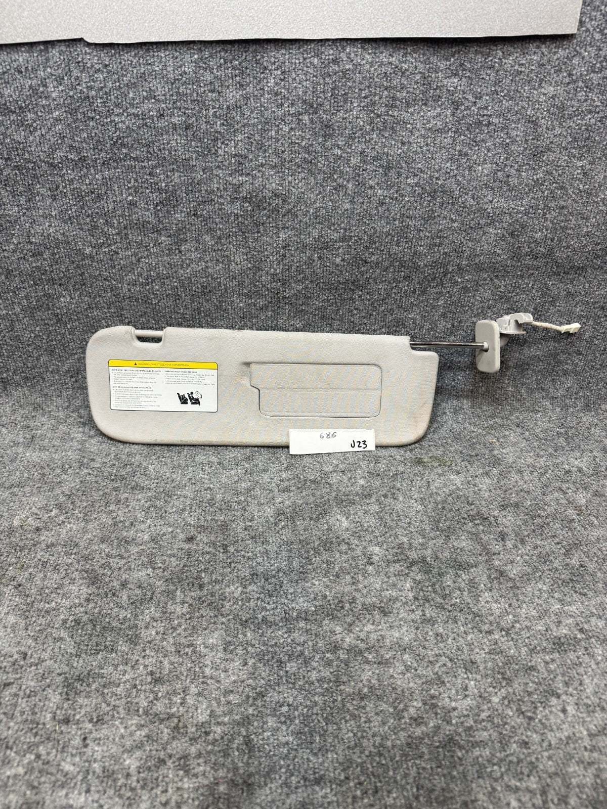 2017 - 2024 TESLA MODEL 3 Y FRONT RIGHT SIDE SUNVISOR SUN VISOR OEM 1490406-02-C