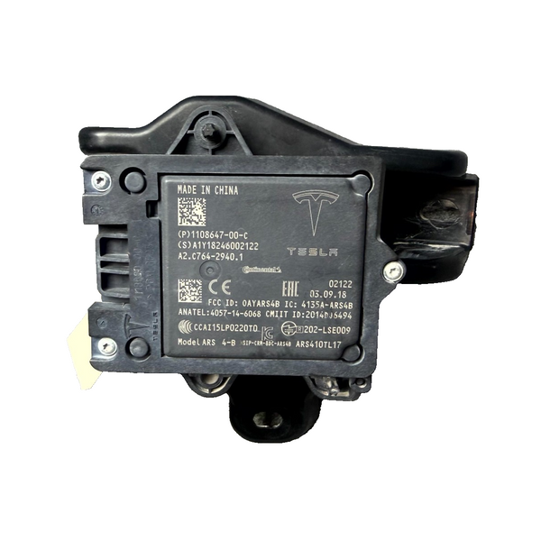 16-20 TESLA MODEL S X 3 SEVEN PIN PERPENDICULAR REDAR SENSOR OEM, 1108647-00-C