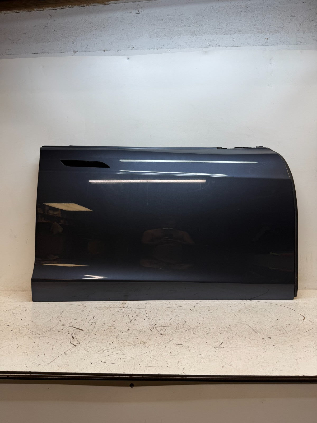 2012-2016 TESLA MODEL S FRONT RIGHT PASSENGER SIDE DOOR SHELL PANEL OEM