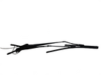 2016-20 Tesla Model X Front Side Windshield Wipers Arm & Blade Pair OEM c