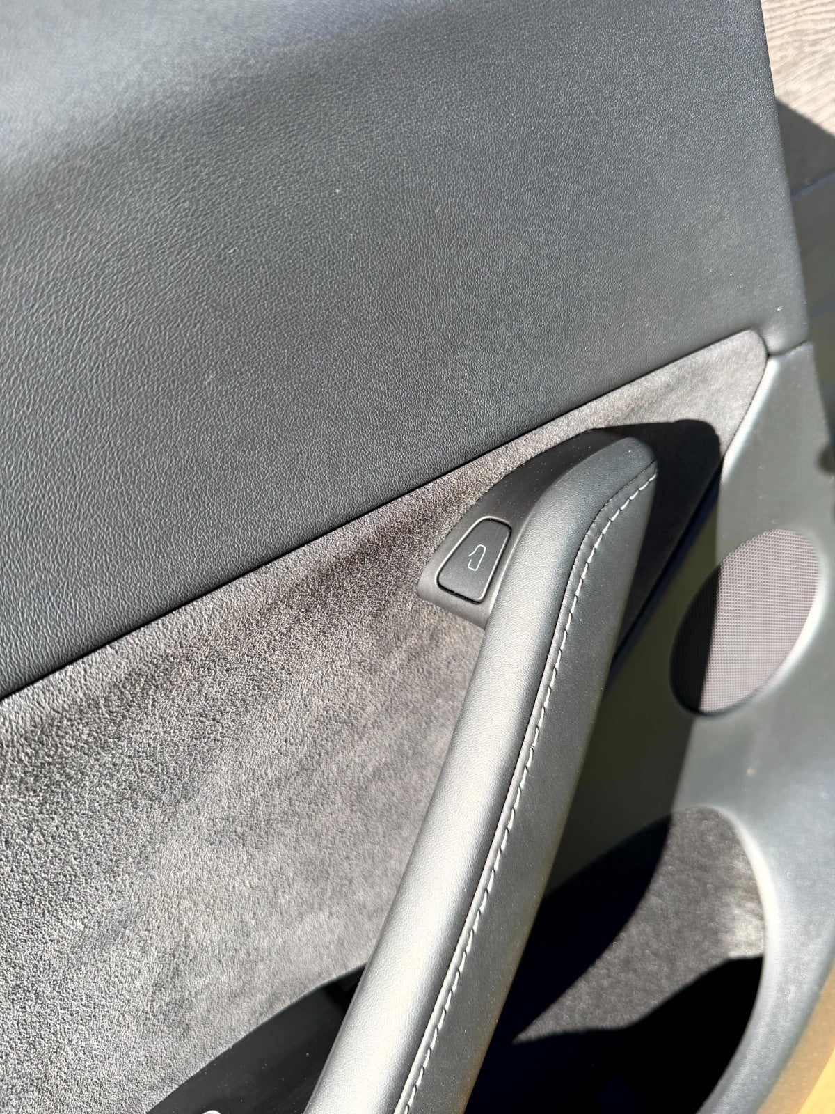 2020 - 2024 TESLA MODEL Y REAR LEFT DOOR TRIM COVER PANEL OEM, 1997296-00-D