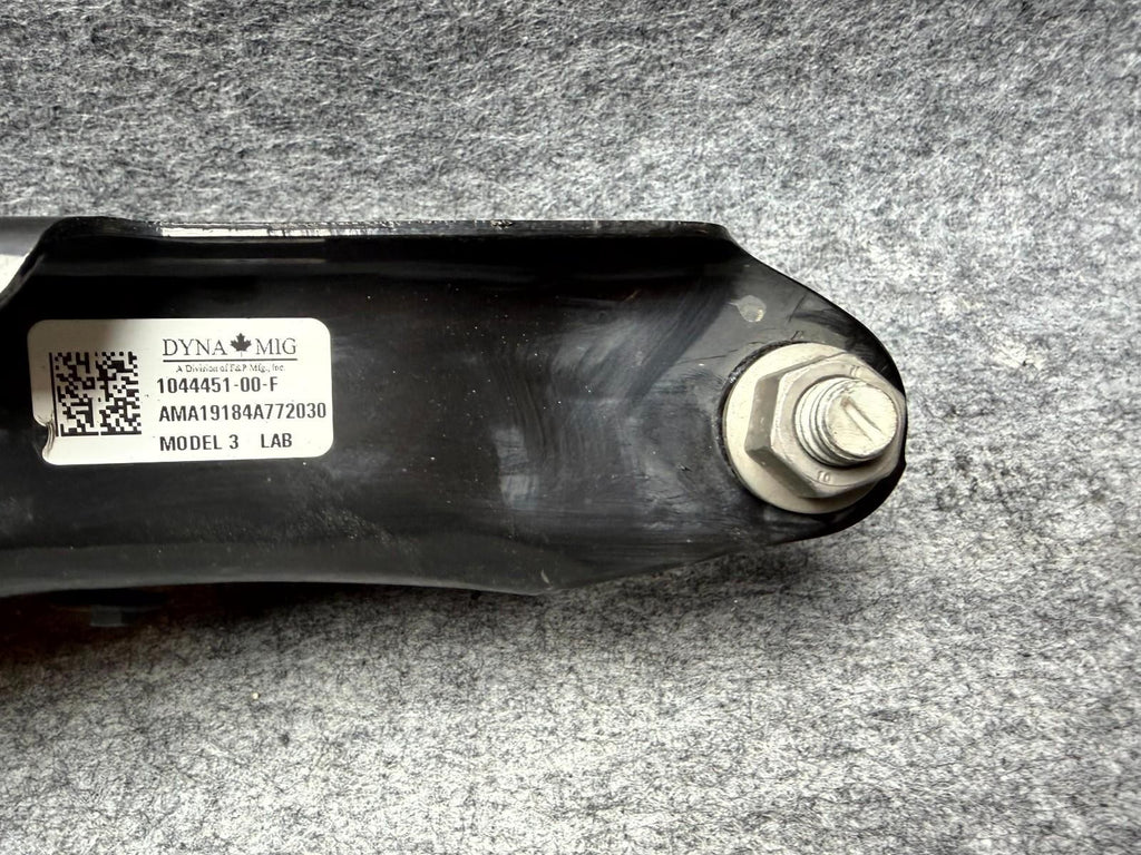 ♦️2017 - 2023 TESLA MODEL 3 REAR LEFT SIDE LOWER CONTROL ARM OEM, 1044451-00-F