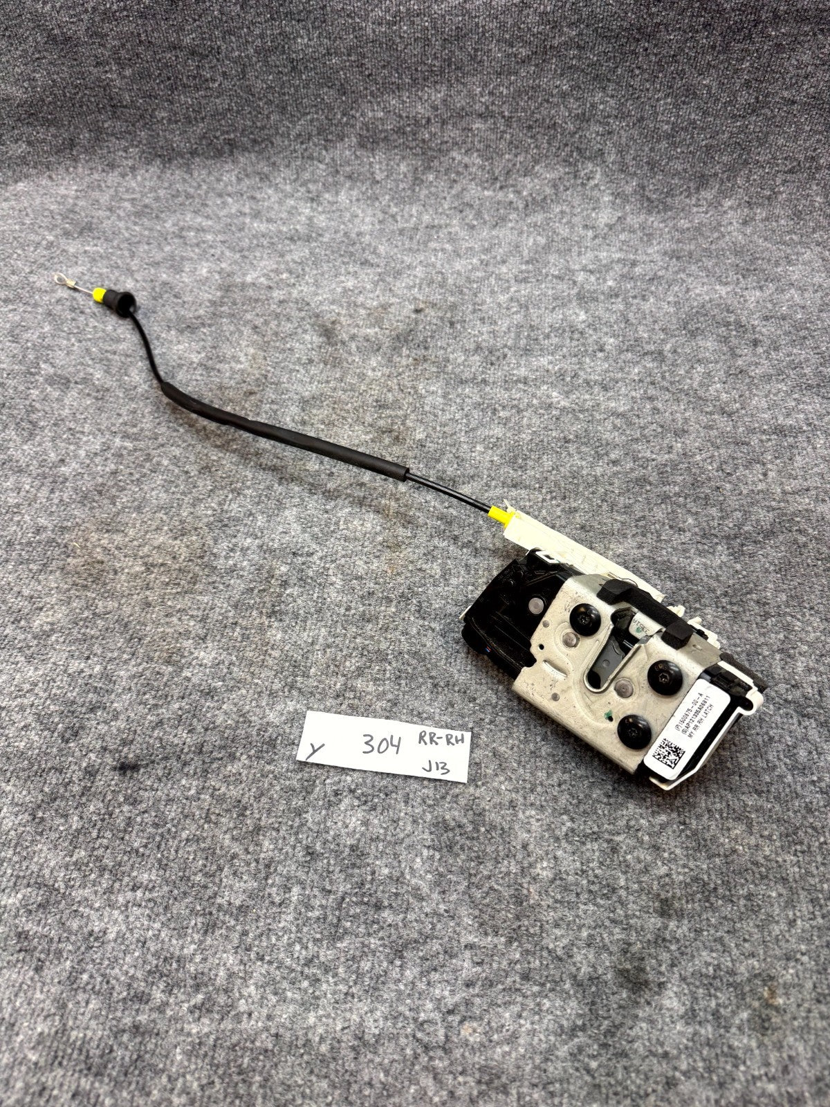 2020 - 2024 TESLA MODEL Y REAR RIGHT SIDE DOOR LOCK ACTUATOR OEM, 1500675-00-A