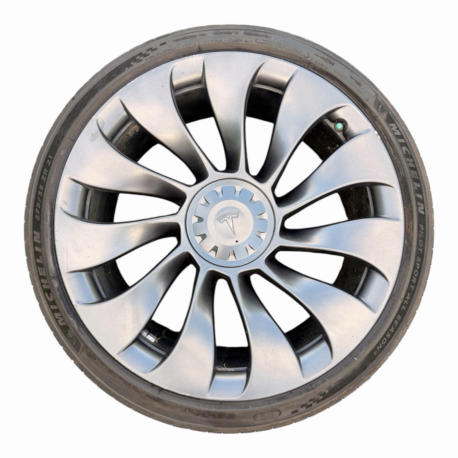 ⭕ 20-24 Model Y Rear Uberturbine Wheel Rim 21x10.5J 48MM 11-Spokes 1188227-00-B