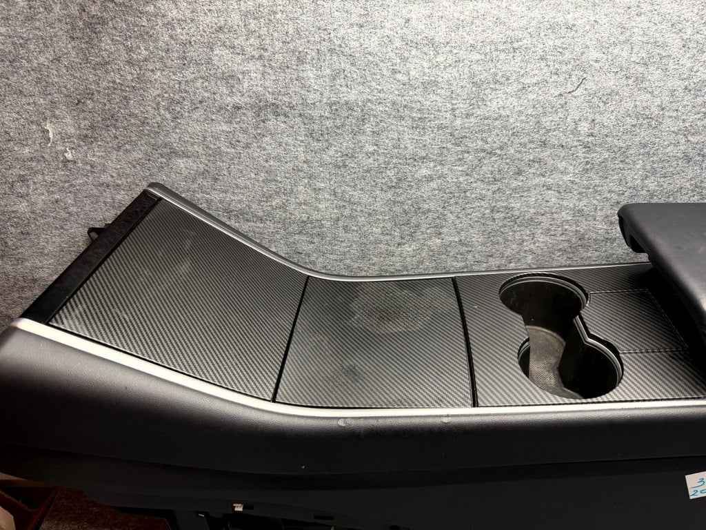 ♦️17–23 TESLA MODEL 3 CENTER CONSOLE ARMREST STORAGE ASSEMBLY OEM, 1087897-00-B