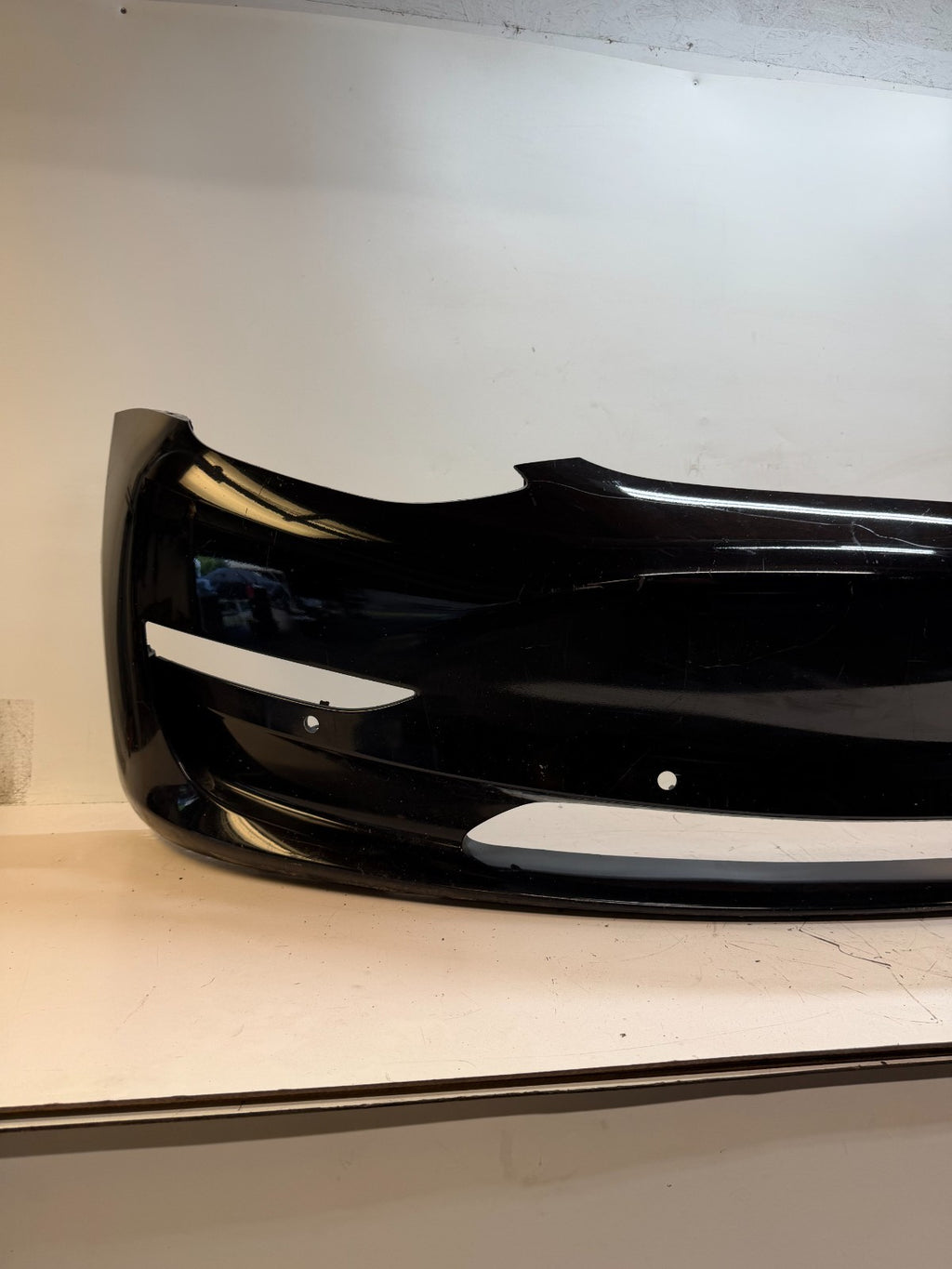 2017-2023 Tesla Model 3 Front Bumper Cover Panel w/ Park Sensor Hole