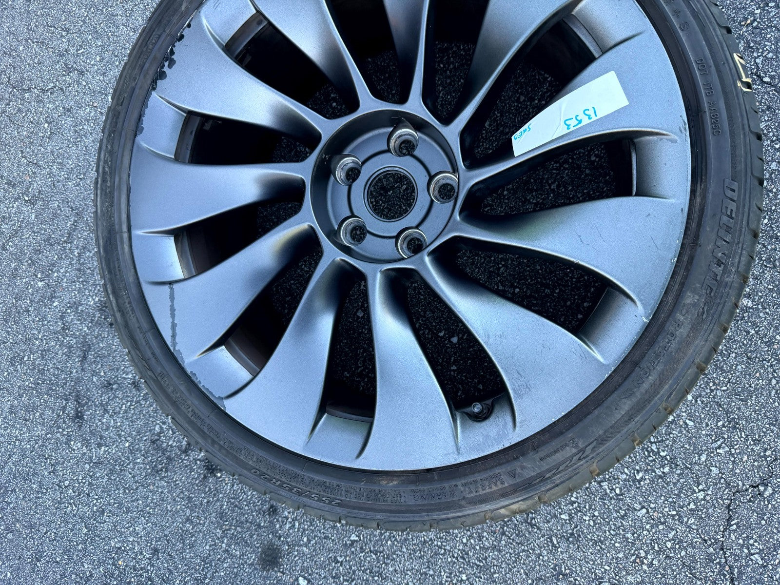 ♦️2017 – 2023 TESLA MODEL 3 ALUMINUM REPLACEMENT WHEEL OEM, 1044224-00-B