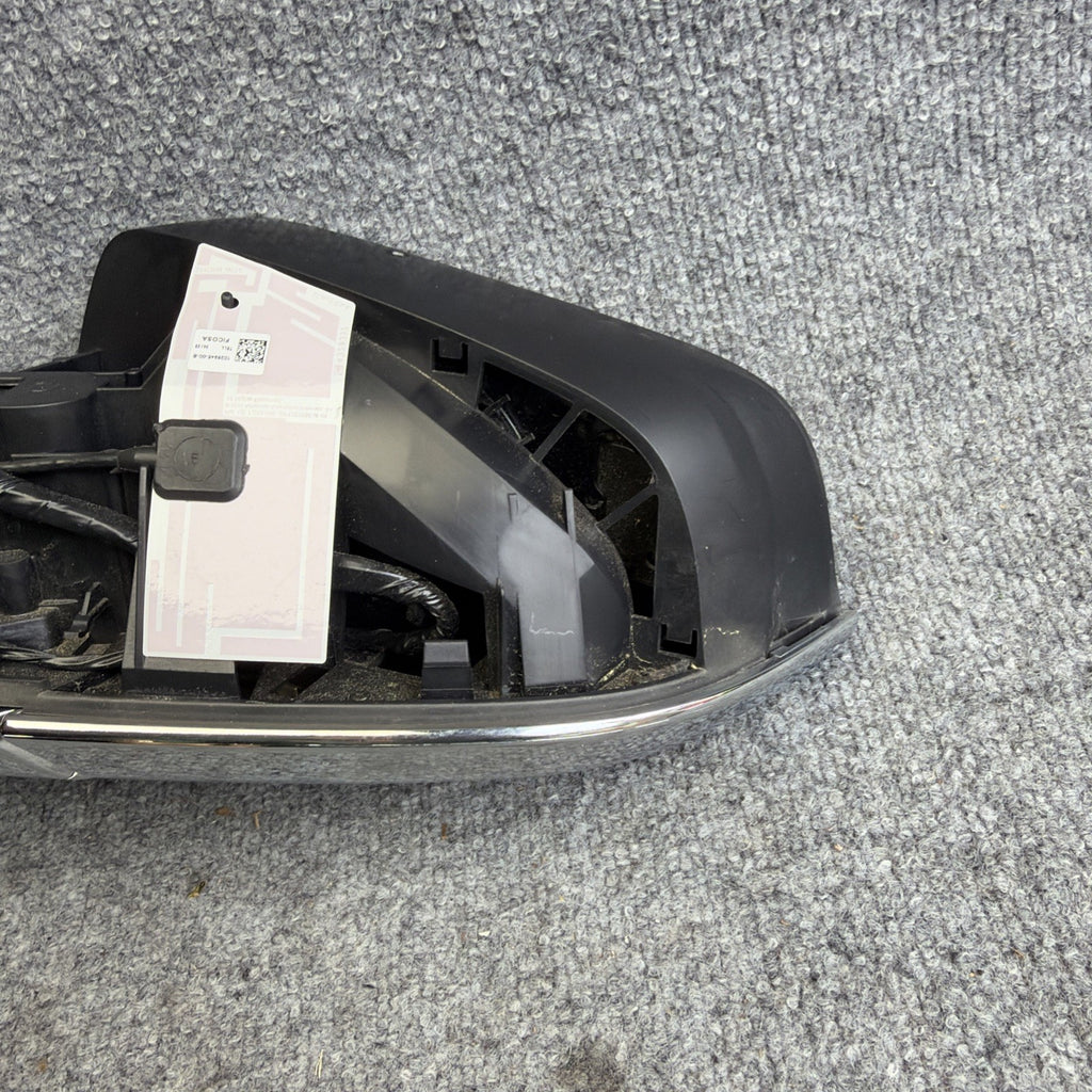 2012 - 2020 TESLA MODEL S LEFT DOOR MIRROR DRIVER SIDE CHROME 1041317-00-G Blue
