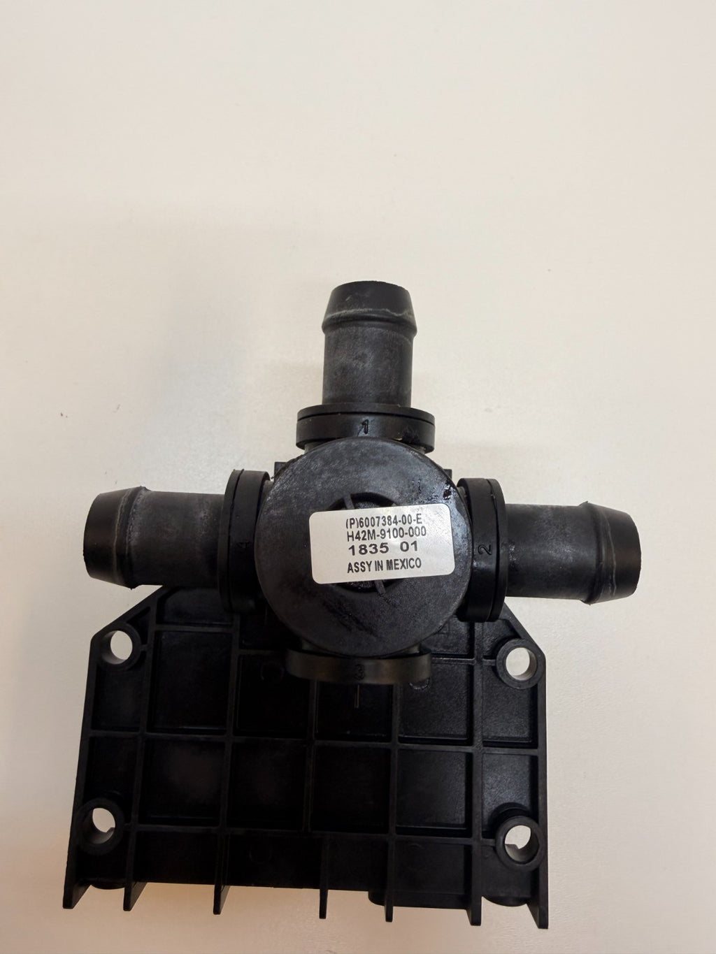 12-20 Tesla Model S 3 Way Coolant Pump Water Electric Heater Valve 6007384-00-E
