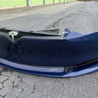 ✅ 2016-2022 OEM Tesla Model S Front Bumper Cover Panel BLUE OEM COMPLETE