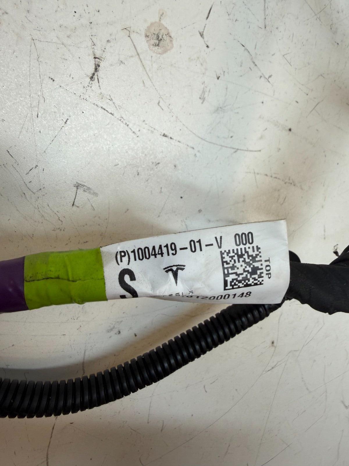 2012-2020 TESLA MODEL S FRONT LEFT DOOR WIRING HARNESS 1004419-01-V