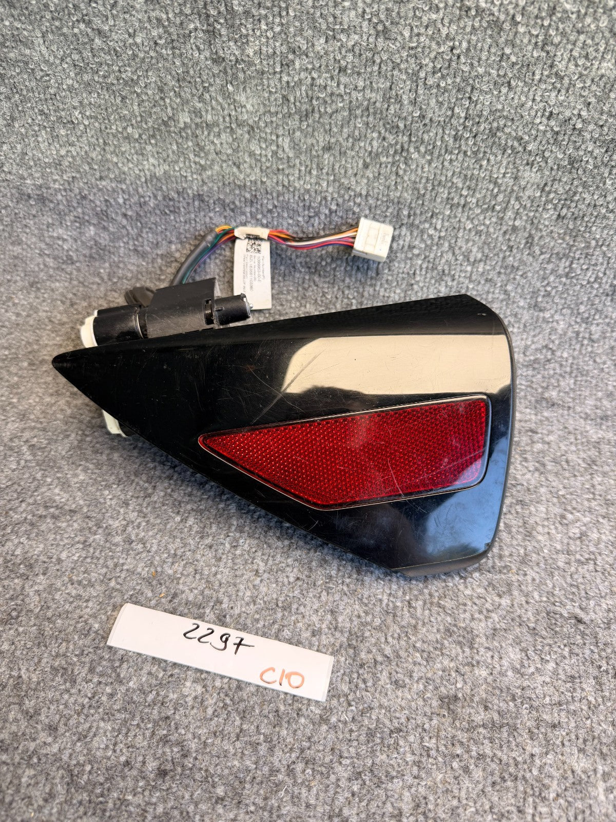 2017-2023 Tesla Model 3 Rear Left Charge Port Door Cover Reflector 1084854-00-G
