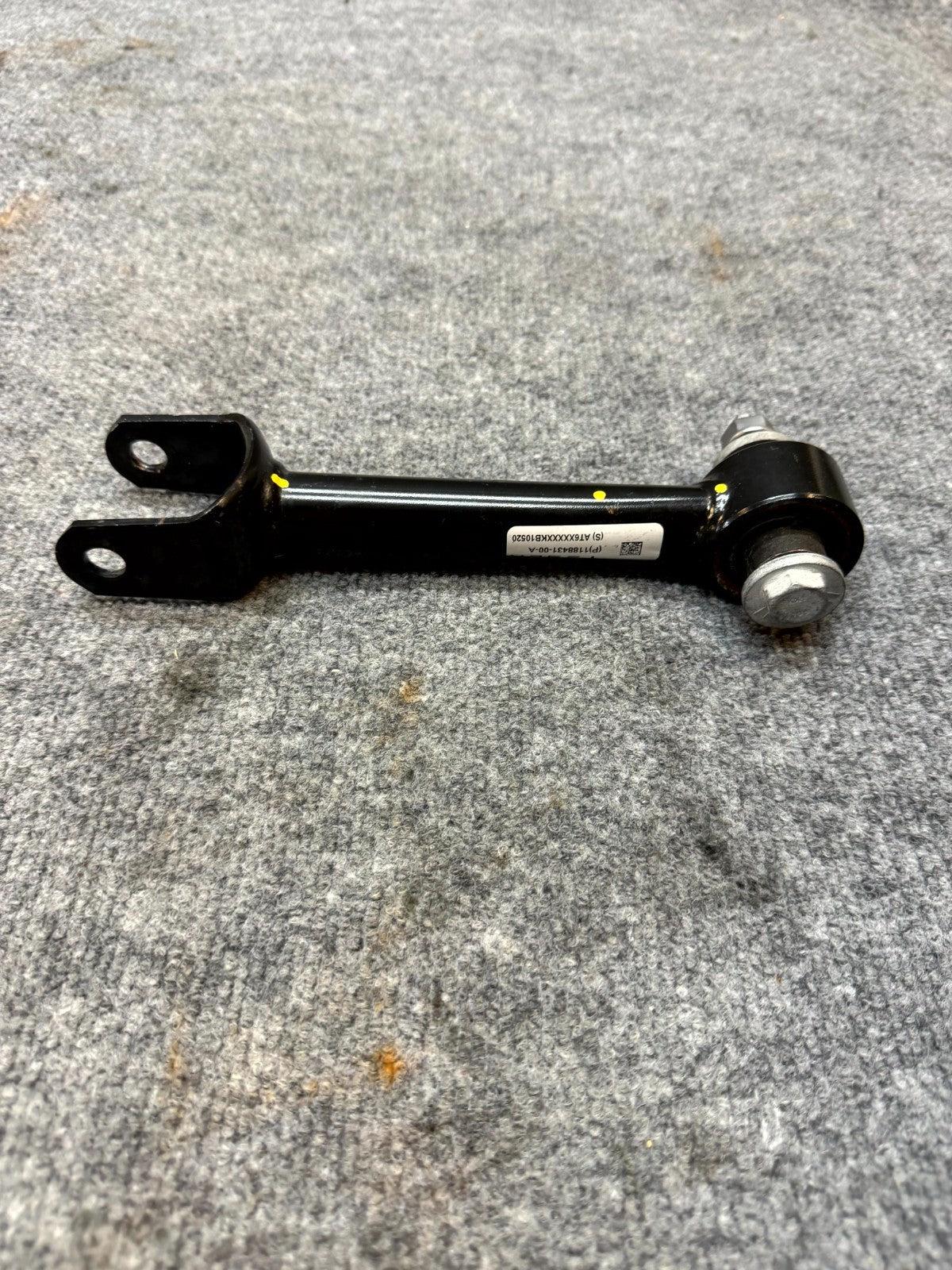 20-24 TESLA MODEL Y REAR LH/RH SUSPENSION UPPER CONTROL ARM LINK OEM, 118843100A