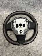 ♦️17-23 TESLA MODEL 3 STEERING WHEEL LEATHER W/ CONTROL SWITCH OEM, 1490214-00-B