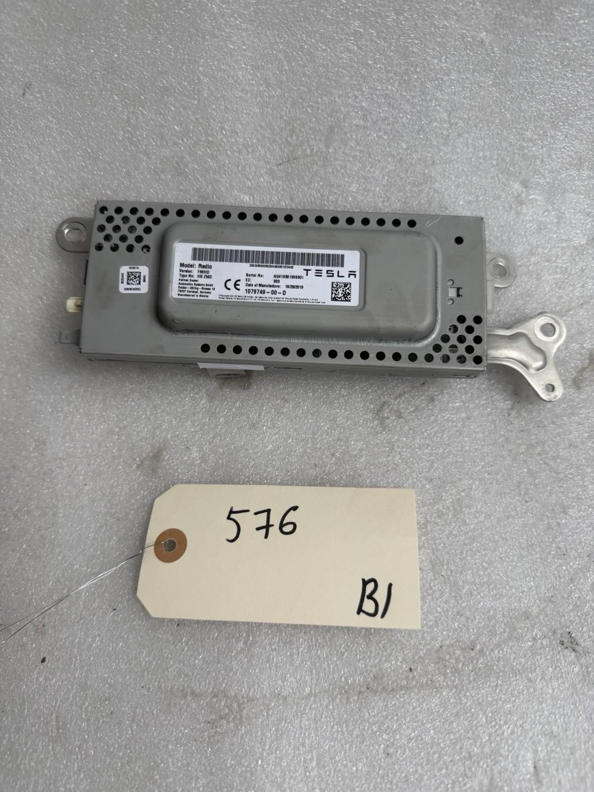 ♦️2017 - 2023 TESLA MODEL 3 RADIO RECEIVER CONTROL MODULE UNIT OEM, 107974900D