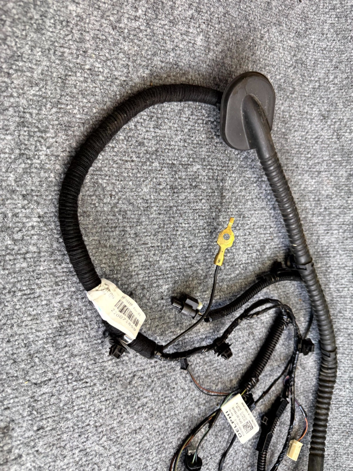 2017 – 2023 TESLA MODEL 3 REAR TRUNK LID WIRE WIRING HARNESS OEM, 1068789-00-F