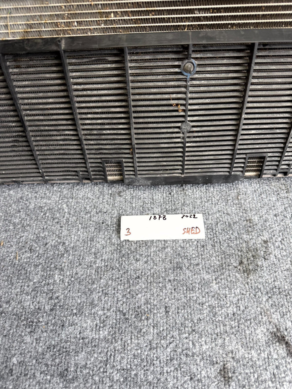 2017 - 2023 TESLA MODEL 3 ENGINE COOLANT COOLING RADIATOR OEM, 1494175-00-A