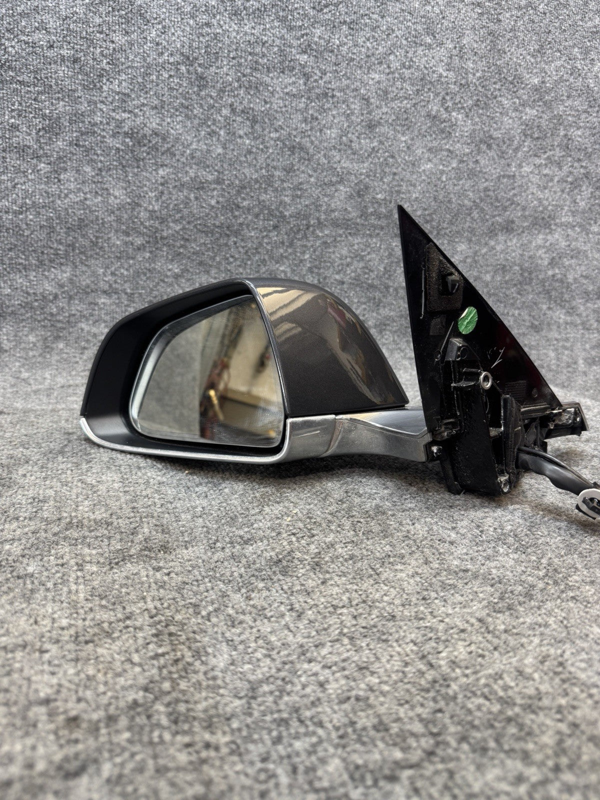 2017-2020 Tesla Model 3 Front Left Driver Side Side Mirror Gray OEM 1110777-99-H