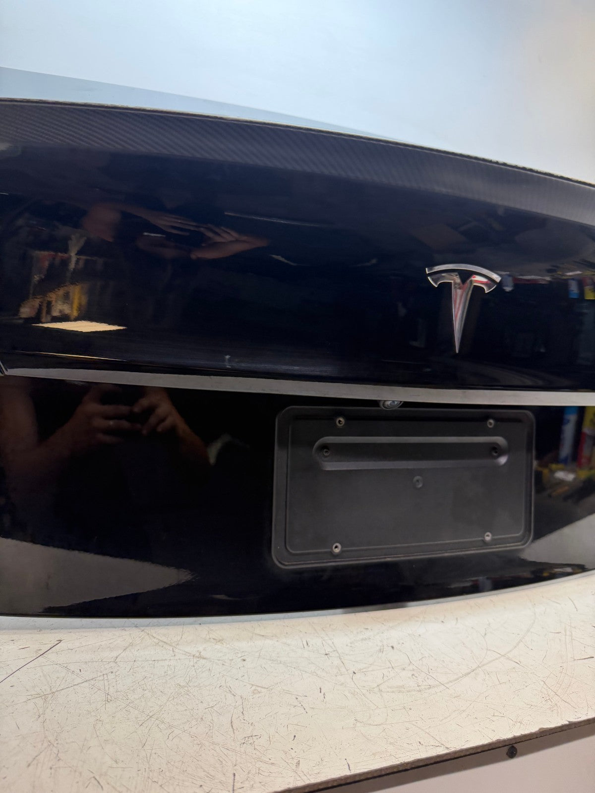 2021-2023 Tesla Model 3 M3 Trunk Lid Powered Tailgate Liftgate Shell Assy OEM