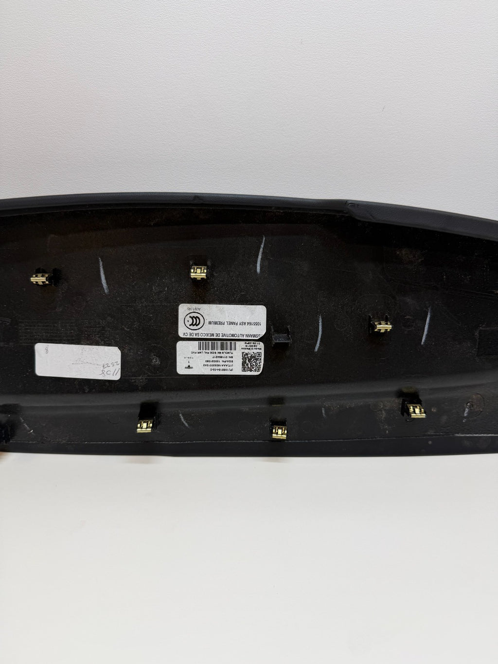 2016-20 Tesla Model S Center Console Right Passenger Side Trim Cover Panel