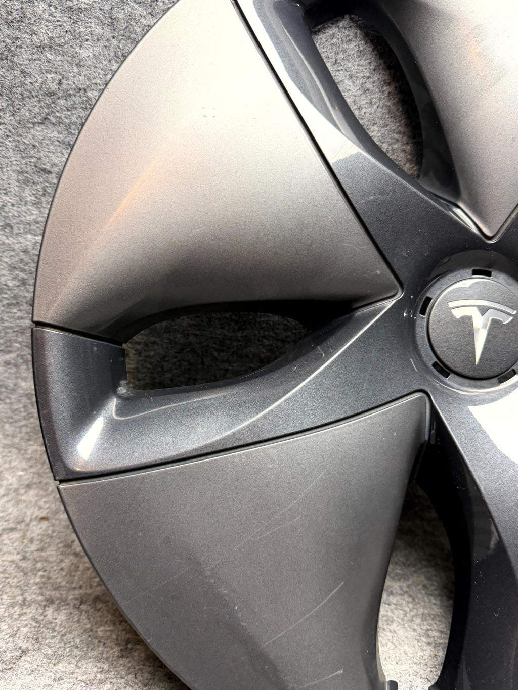 ♦️2017 – 2023 TESLA MODEL 3 AERO 18" WHEEL COVER HUBCAP RIM OEM, 1044231-99-B