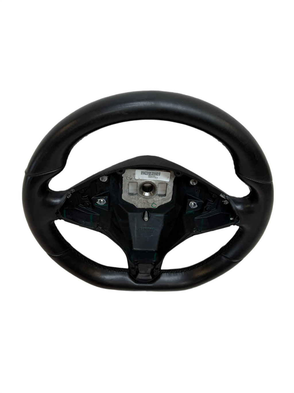 2012-20 Tesla Model S Front Driver Steering Wheel Black Assembly 1005279-00-E