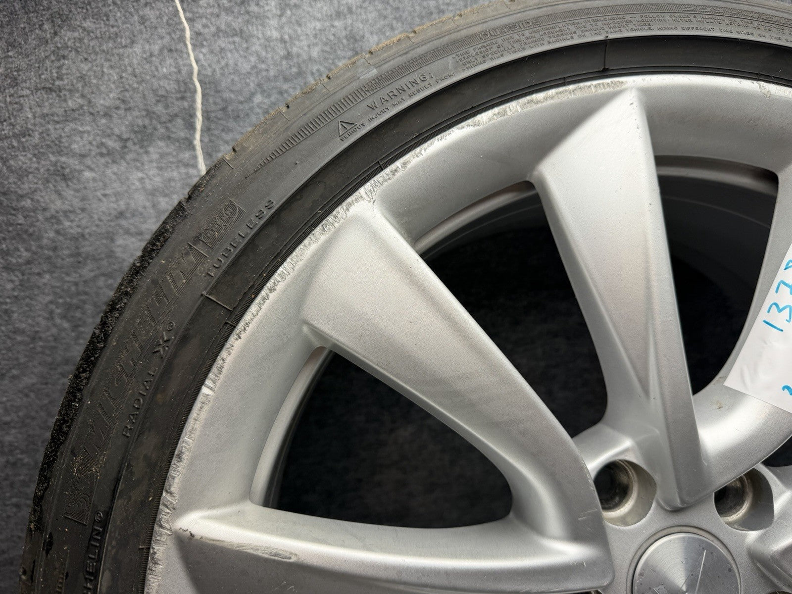 ♦️2017 – 2023 TESLA MODEL 3 ALUMINUM REPLACEMENT WHEEL TIRE OEM, 1044224-00-A