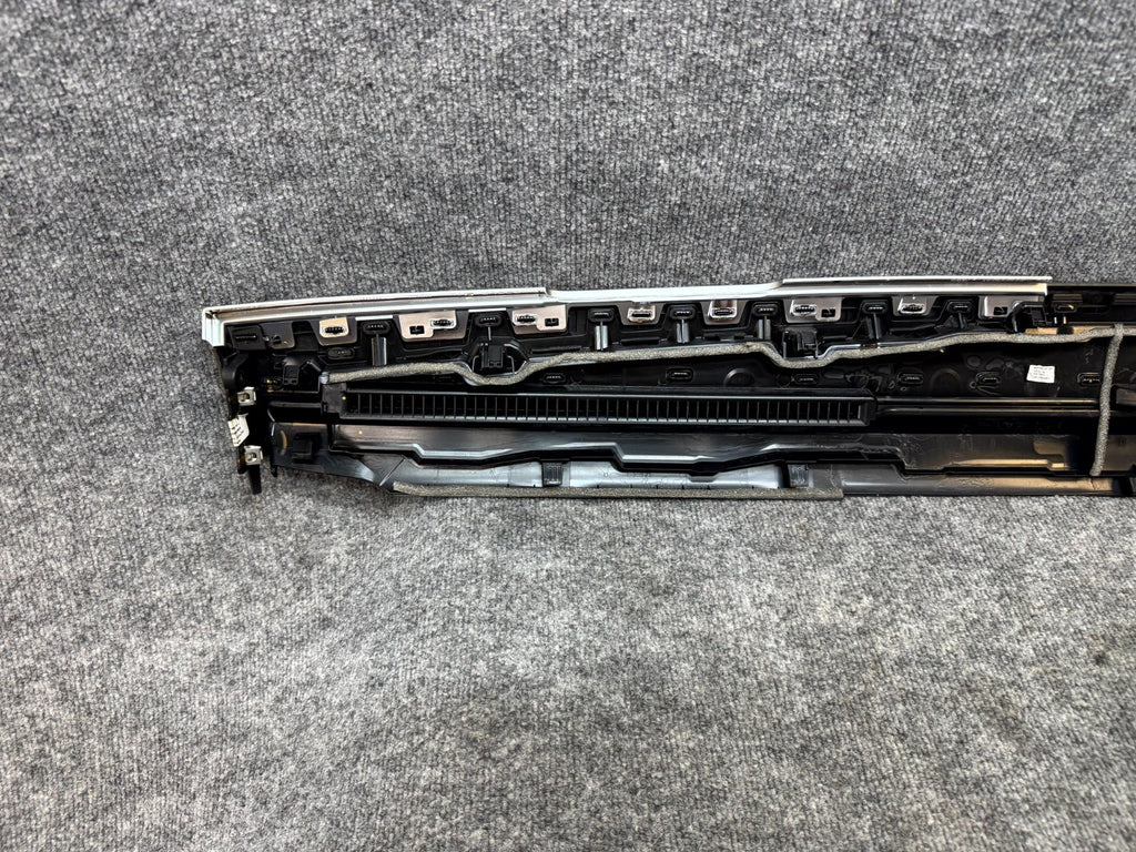2020 - 2024 TESLA MODEL Y LEFT INSTRUMENT PANEL DECOR ASSEMBLY OEM, 1877662-00-A