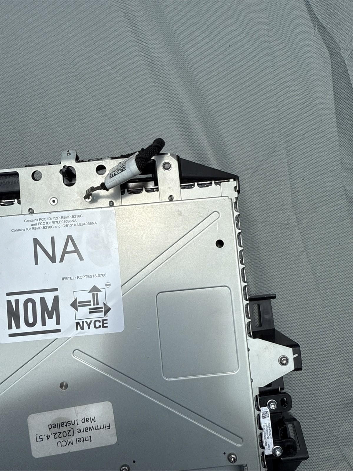 ♦️2012 - 2020 TESLA MODEL S TOUCH SCREEN DISPLAY MEDIA CONTROL OEM, 1450737-00-B