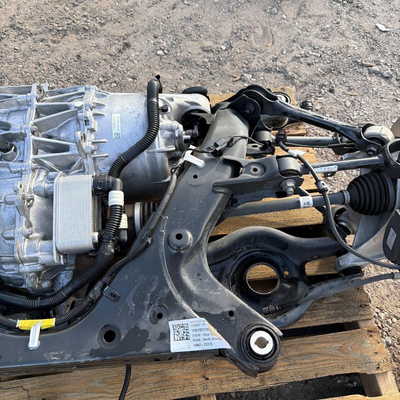 2017-2020 Tesla Model 3 Rear Drive Unit w/ Subframe, Suspension Engine Motor 17K