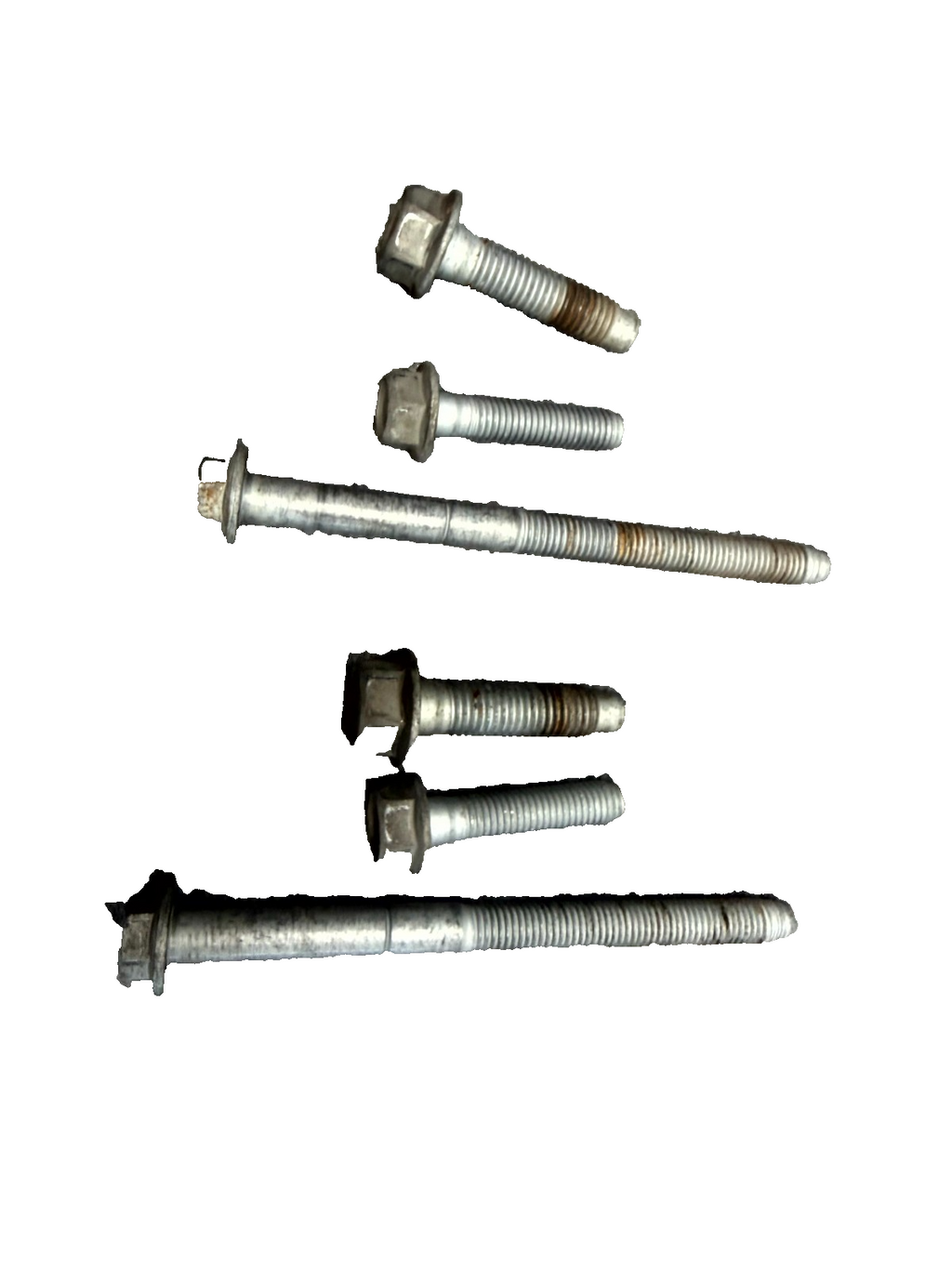 ♦️2012 - 2016 TESLA MODEL S FRONT SUBFRAME OR SUSPENSION BOLT SET OF 6 OEM