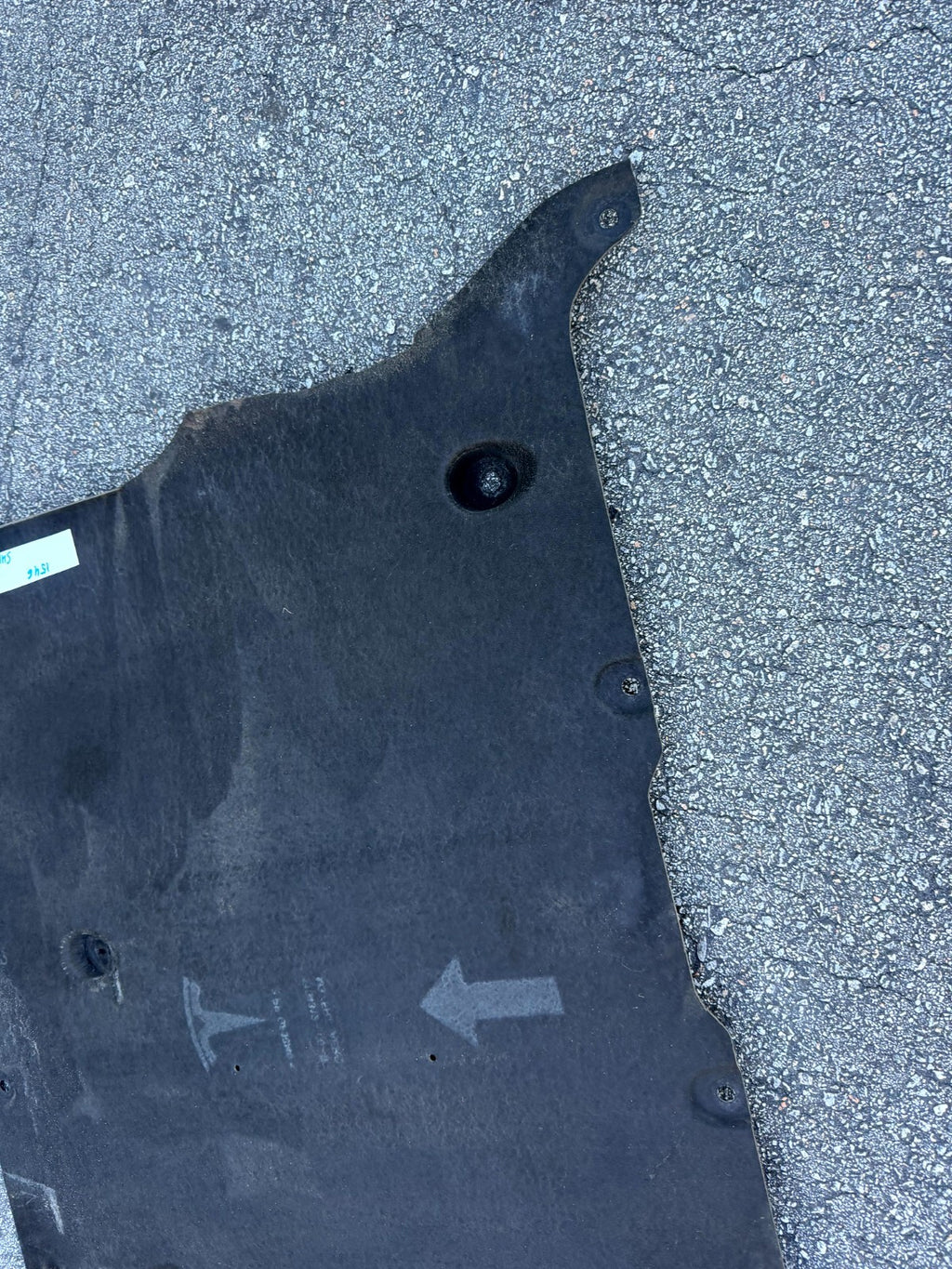 ♦️17 - 23 TESLA MODEL 3 FRONT LOWER ENGINE SPLASH SHIELD COVER OEM, 1104312-00-B
