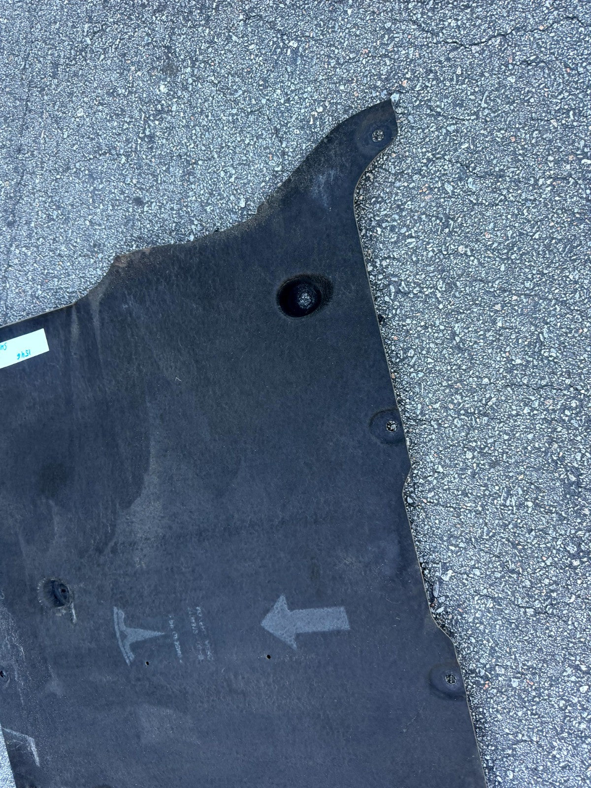♦️17 - 23 TESLA MODEL 3 FRONT LOWER ENGINE SPLASH SHIELD COVER OEM, 1104312-00-B
