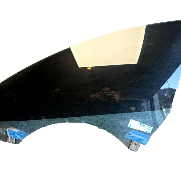 2017 - 2020 TESLA MODEL 3 FRONT LEFT SIDE DOOR WINDOW GLASS OEM, 1568570-00-B