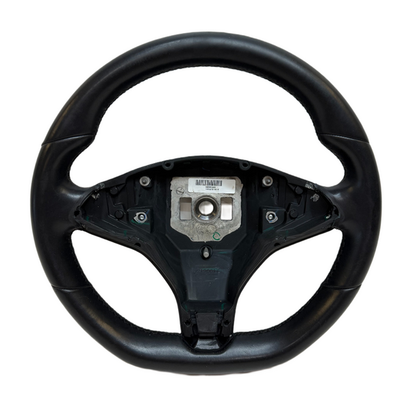 2012-20 Tesla Model S Front Driver Steering Wheel Black Assembly 1005279-00-E