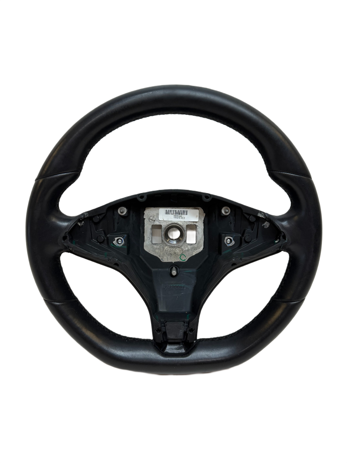 2012-20 Tesla Model S Front Driver Steering Wheel Black Assembly 1005279-00-E