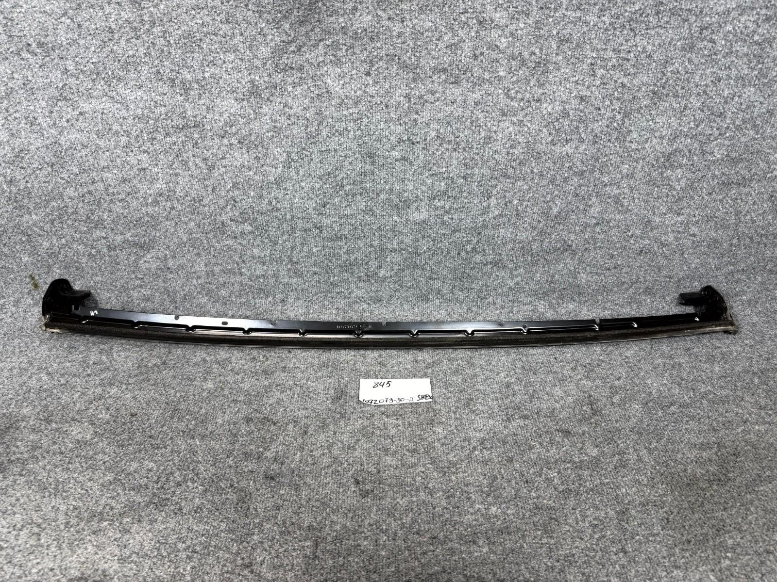 2016-2020 Tesla Model X Upper Left Side Falcon Door Glass Seal OEM, 1072079-90-D