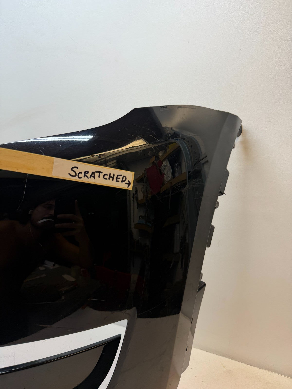 2020-2025 TESLA MODEL Y FRONT BUMPER COVER PANEL OEM 1493745-00-A