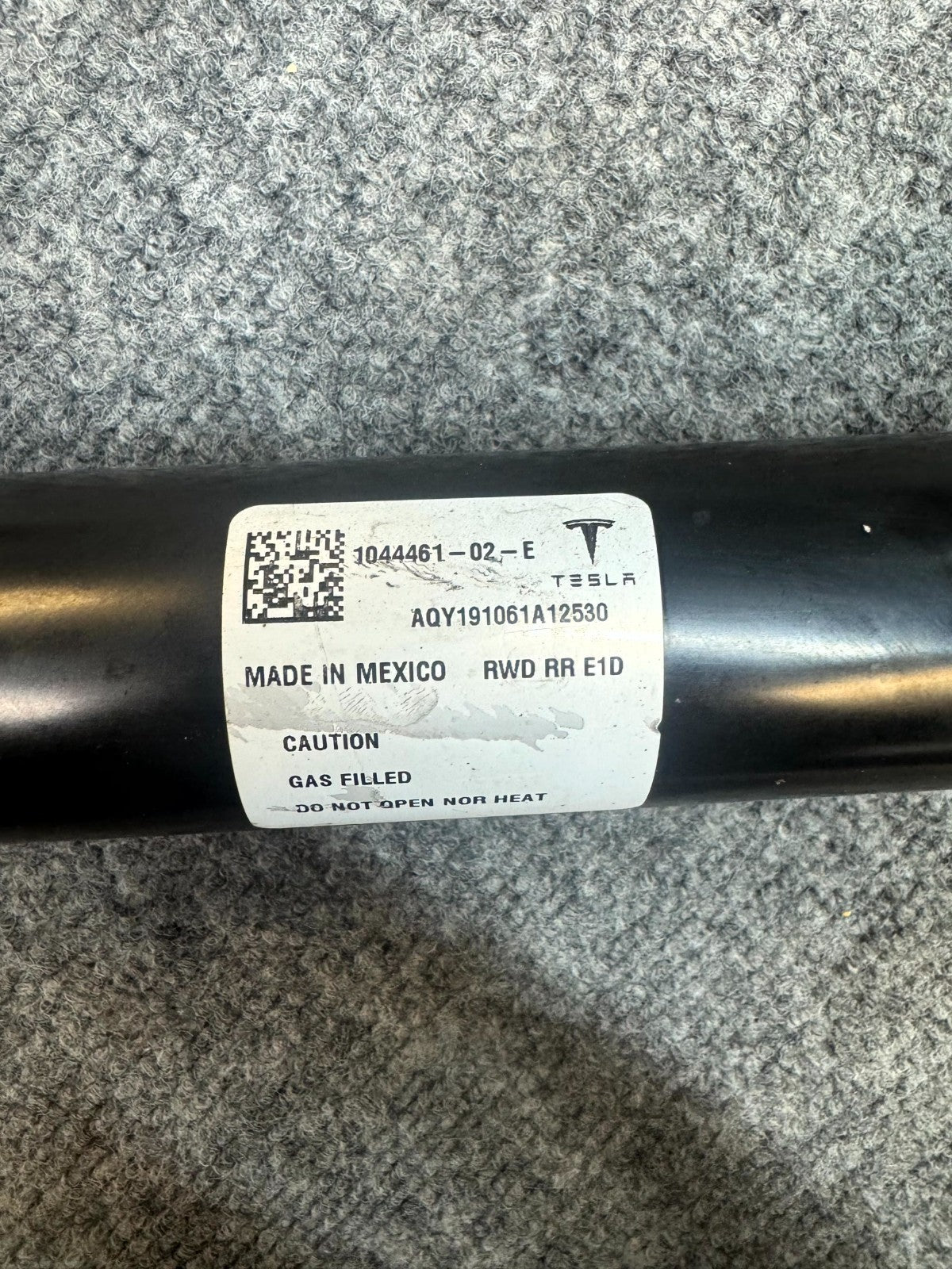 2017-2023 TESLA MODEL 3 REAR RIGHT SUSPENSION SHOCK ABSORBER OEM, 1044461-02-E