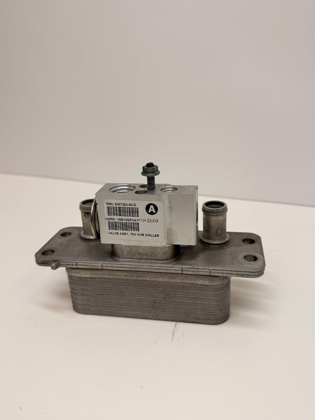 12-16 Tesla Model S TXV High Voltage Battery Chiller Valve Assembly 1007476-00-E