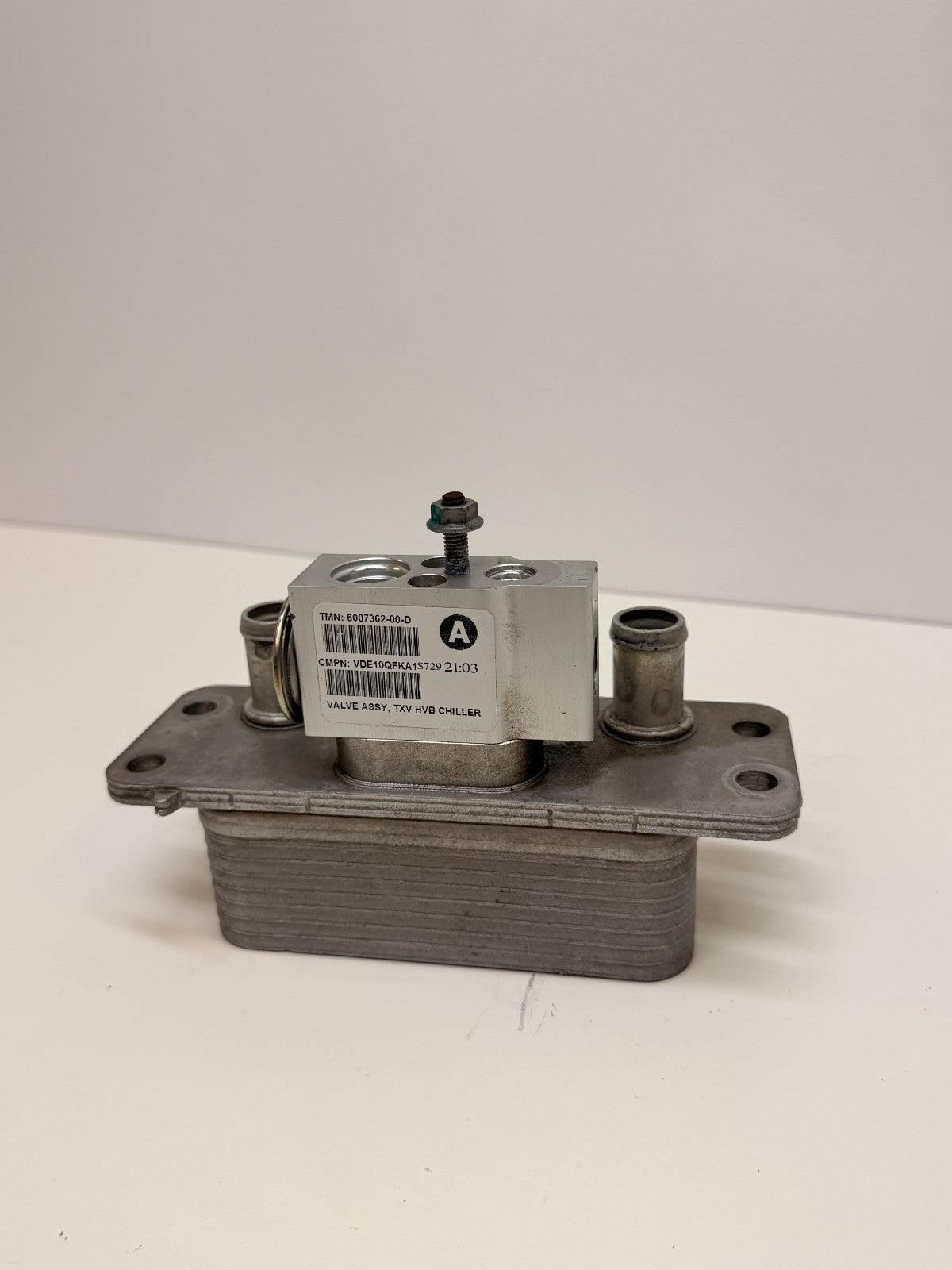 12-16 Tesla Model S TXV High Voltage Battery Chiller Valve Assembly 1007476-00-E