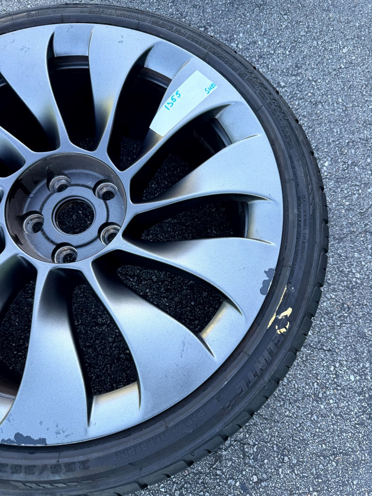 ♦️2017 – 2023 TESLA MODEL 3 ALUMINUM REPLACEMENT WHEEL OEM, 1044224 00 B
