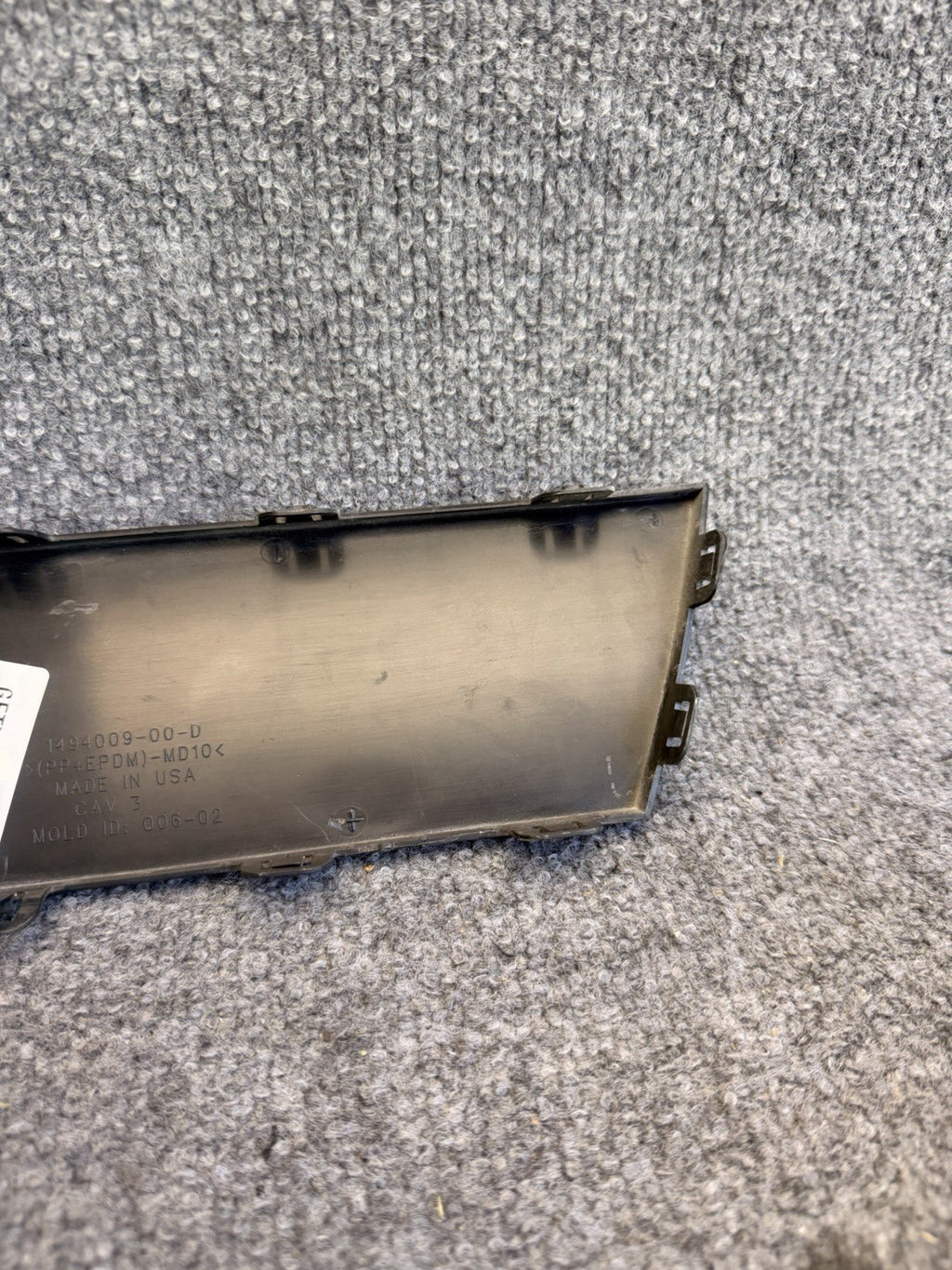 OEM 2020-2024 Tesla Model Y Rear Bumper Tow Hitch Cover 1494009-00-D