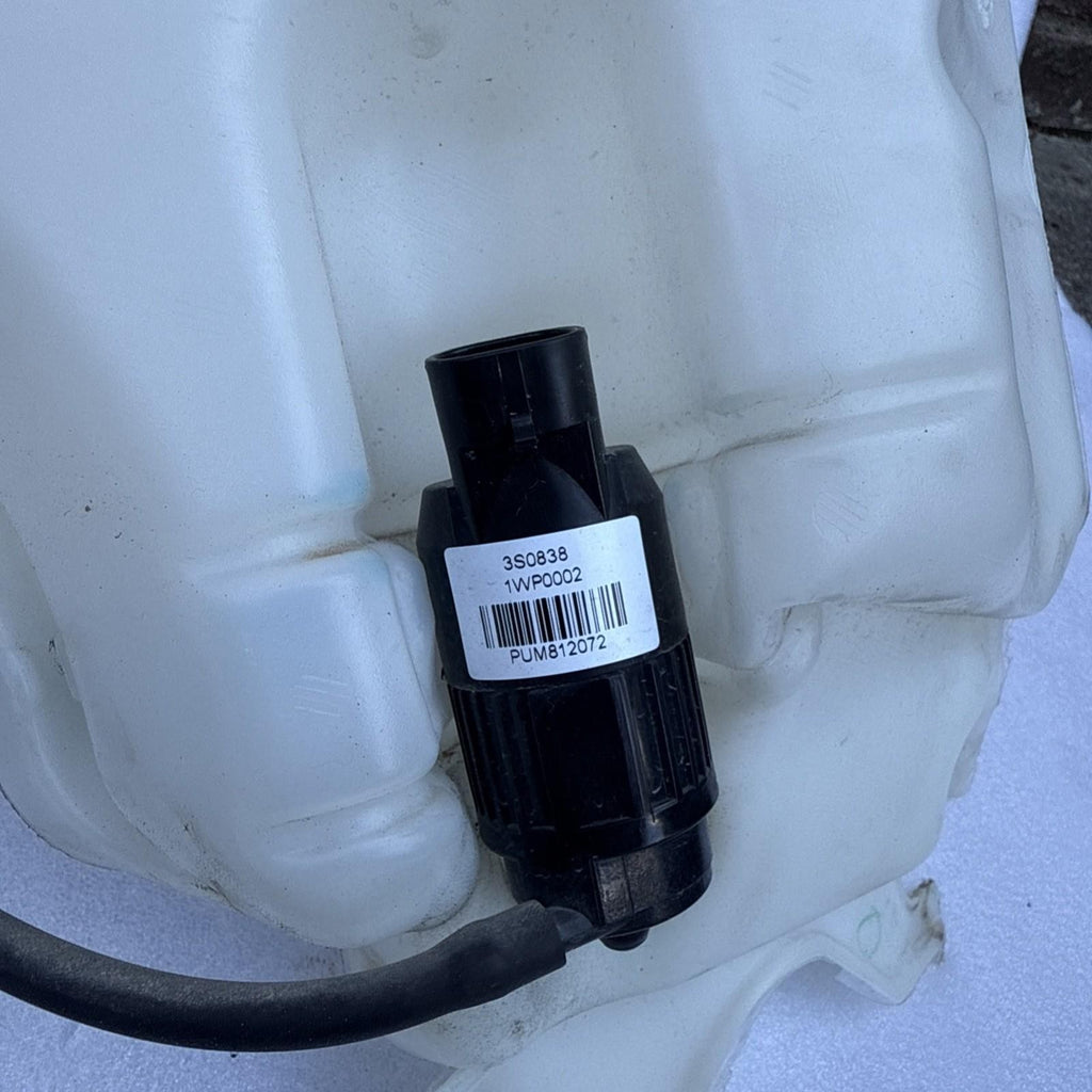 12-16 Tesla Model S Front Windshield Washer Reservoir Bottle OEM, 1005400-00-B