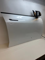 2020-24 Tesla Model Y Front Right Passenger Side Complete Door Assembly White