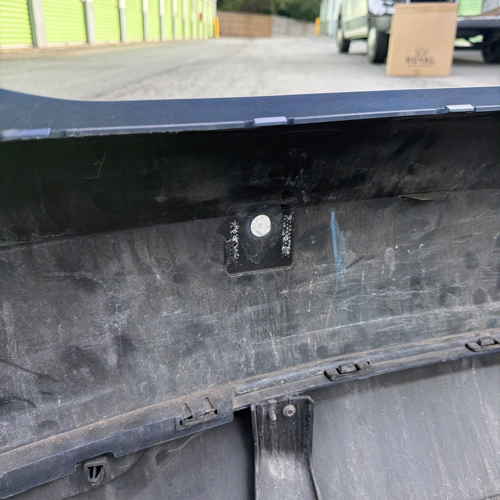 2016-2020 Tesla Model S Rear Bumper Cover w/ Park Sensor Holes Assy Blue PPSB